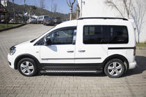 Volkswagen Caddy 2015-2020 гг. Комплект молдингов и расширителей арок 2 двери, короткая база фото 24