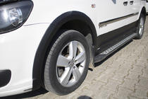 Volkswagen Caddy 2015-2020 гг. Комплект молдингов и расширителей арок 2 двери, короткая база фото 26
