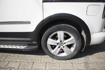 Volkswagen Caddy 2015-2020 гг. Комплект молдингов и расширителей арок 2 двери, короткая база фото 28