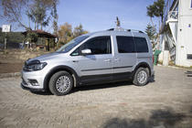 Volkswagen Caddy 2015-2020 гг. Комплект молдингов и расширителей арок 2 двери, короткая база фото 35