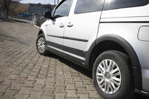 Volkswagen Caddy 2015-2020 гг. Комплект молдингов и расширителей арок 2 двери, короткая база фото 37