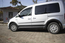 Volkswagen Caddy 2015-2020 гг. Комплект молдингов и расширителей арок 2 двери, короткая база фото 38