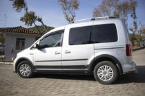 Volkswagen Caddy 2015-2020 гг. Комплект молдингов и расширителей арок 2 двери, короткая база фото 39