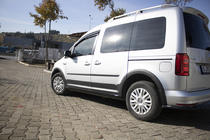 Volkswagen Caddy 2015-2020 гг. Комплект молдингов и расширителей арок 2 двери, короткая база фото 43