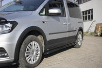 Volkswagen Caddy 2015-2020 гг. Комплект молдингов и расширителей арок 2 двери, короткая база фото 46