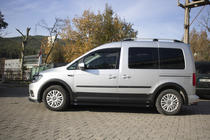 Volkswagen Caddy 2015-2020 гг. Комплект молдингов и расширителей арок 2 двери, короткая база фото 47