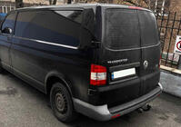 Volkswagen T5 Transporter 2003-2010 гг. Накладка на задний бампер EuroCap (ABS) фото 6