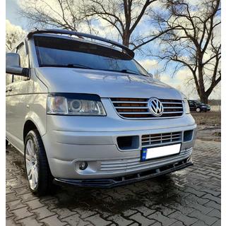 Передний лип-спойлер (ABS) Volkswagen T5 Caravelle 2004-2010 гг. фото 2