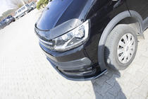 Volkswagen T6 2015-2024 гг. Передний сплиттер карбон лук 2015-2018 (ABS) фото 12