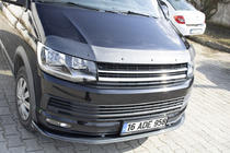 Volkswagen T6 2015-2024 гг. Передний сплиттер карбон лук 2015-2018 (ABS) фото 13