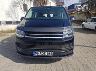 Volkswagen T6 2015-2024 гг. Дефлектор капота карбон лук (EuroCap) фото 2
