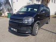Volkswagen T6 2015-2024 гг. Дефлектор капота карбон лук (EuroCap) фото 3