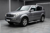 SsangYong Rexton I 2001-2017 гг. Боковые Подножки Tayga V2 (2 шт., Алюминий) 2012-2017 фото 1