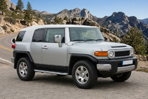 Toyota FJ Cruiser 2006-2022 гг. Боковые Подножки Tayga Grey (2 шт., Алюминий) фото 1