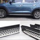 Hyundai Tucson TL 2016-2021 гг. Боковые Подножки Оригинальный Дизайн V3 (2 шт) фото 4
