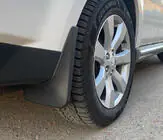 Mitsubishi Outlander 2006-2012 гг. Премиум брызговики для широкого порога (4 шт) фото 1