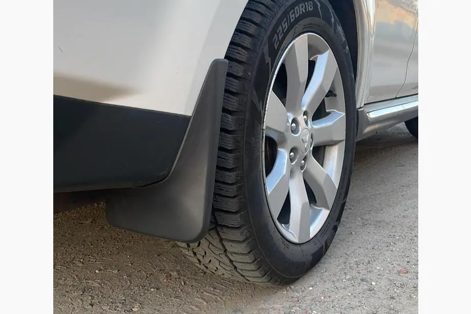 Mitsubishi Outlander 2006-2012 гг. Премиум брызговики для широкого порога (4 шт) Image