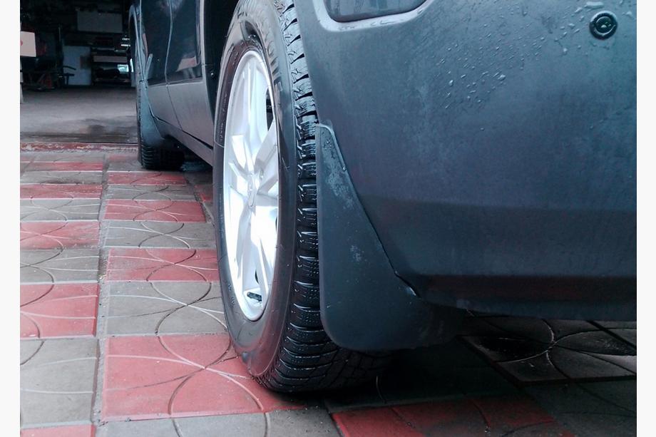 Volkswagen Jetta 2006-2011 гг. Оригинальные брызговики Premium V1 (комплект 4 шт.) Image
