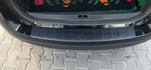 Renault Scenic/Grand 2009-2016 гг. Накладка на задний бампер DDU (для Grand, ABS) фото 1