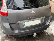 Renault Scenic/Grand 2009-2016 гг. Накладка на задний бампер DDU (для Grand, ABS) фото 6