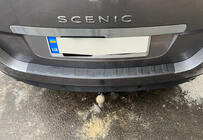 Renault Scenic/Grand 2009-2016 гг. Накладка на задний бампер DDU (для Grand, ABS) фото 7