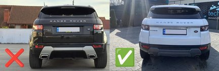 Range Rover Evoque 2012-2018 гг. Оригинальные брызговики Premium Prestige (4 шт) фото 3