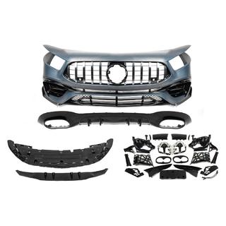 Комплект обвеса AMG A45 (Type-A) Mercedes A-сlass W177 2018- гг. фото 1