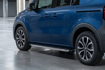 Opel Combo 2019- гг. Боковые Подножки BlackLine (2 шт., Алюминий) фото 1