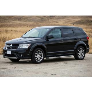 Боковые Подножки BlackLine (2 шт., Алюминий) Dodge Journey 2008-2020 гг. фото 1