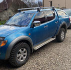 Mitsubishi L200 2006-2015 гг. Поперечины на гладкую крышу (2 шт, Asaf V4) фото 1