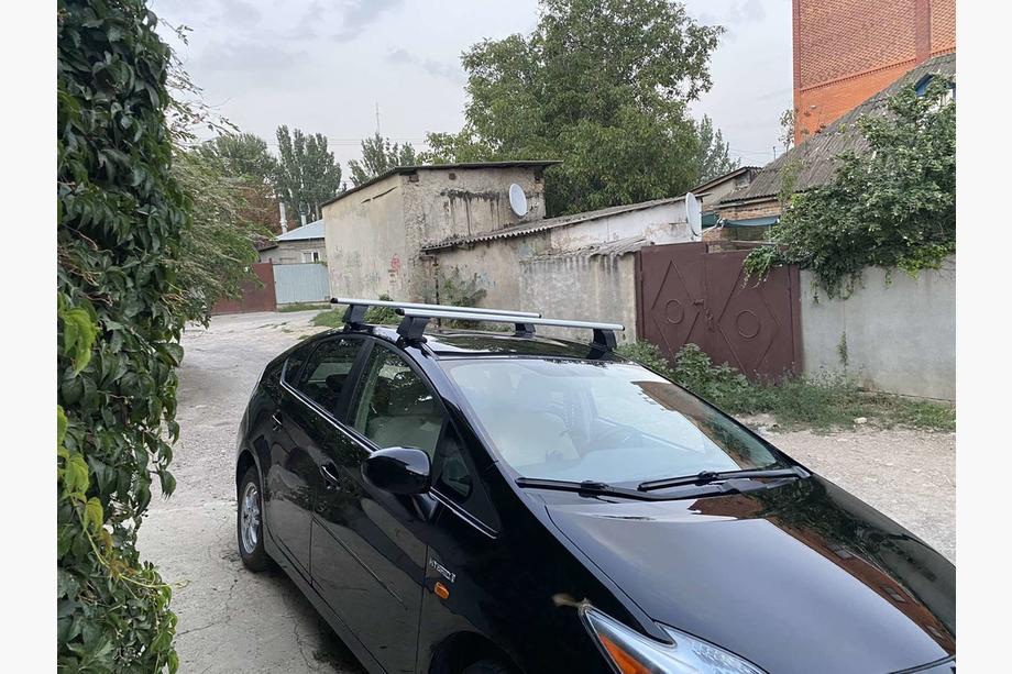 Toyota Prius 2009-2015 гг. Поперечины на гладкую крышу (2 шт, Asaf V4) Фото 2