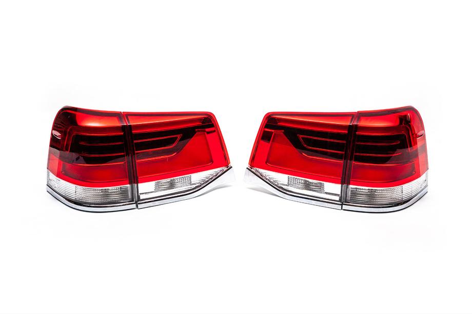 Toyota Land Cruiser 200 2007-2021 гг. Задние Фонари 2016-2021 (OEM Стандарт) Задний левый внутренний фонарь (крышка багажника) Фото 3