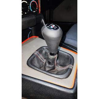 Ручка КПП OEM (эко-кожа, черная гладкая) BMW 5 серия E34 1988-1995 гг. фото 4