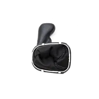 Чехол КПП + Ручка Avantgard (2000-2004, Эко-кожа) Mercedes C-class W203 2000-2007 гг. фото 4