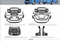 Ford Mustang 2015-2023 гг. Полный Обвес фото 4