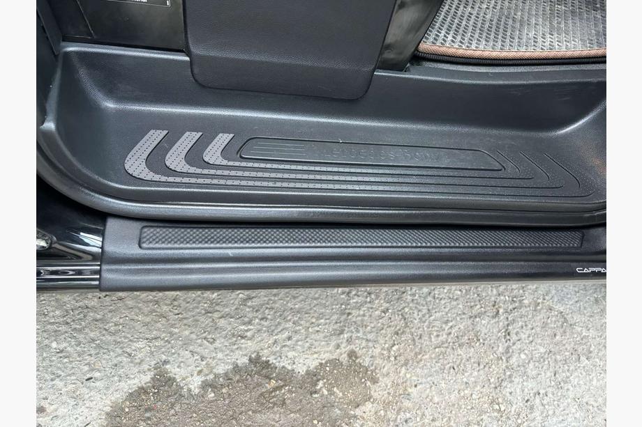 Mercedes Vito/V-class W447 2014- гг. Накладки на пороги EuroCap (2 шт, ABS) Image