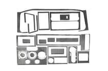 Volkswagen T4 Caravelle/Multivan 1990–2003 гг. Накладки на торпедо (1996-1999) Алюминий фото 4
