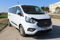 Ford Custom 2013-2022 гг. Дефлектор капота EuroCap (2018-2022) фото 7