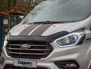 Ford Custom 2013-2022 гг. Дефлектор капота EuroCap (2018-2022) фото 9