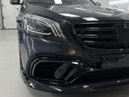 Mercedes S-class W222 2013-2022 гг. Комплект обвесов BRB (черный, 2018+) фото 33