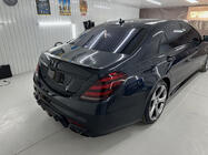 Mercedes S-class W222 2013-2022 гг. Комплект обвесов BRB (черный, 2018+) фото 36