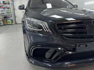 Mercedes S-class W222 2013-2022 гг. Комплект обвесов BRB (черный, 2018+) фото 47