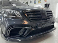 Mercedes S-class W222 2013-2022 гг. Комплект обвесов BRB (черный, 2018+) фото 49