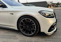 Mercedes S-class W222 2013-2022 гг. Комплект обвесов BRB (черный, 2018+) фото 6