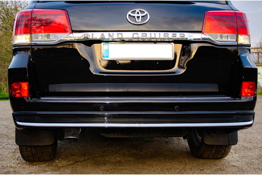 Toyota Land Cruiser 200 2007-2021 гг. Комплект обвесов 2016-2021 (Executive 2021) Черный Фото 19
