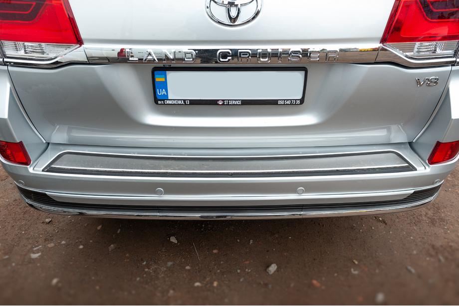 Toyota Land Cruiser 200 2007-2021 гг. Комплект обвесов 2016-2021 (Executive 2021) Черный Фото 11