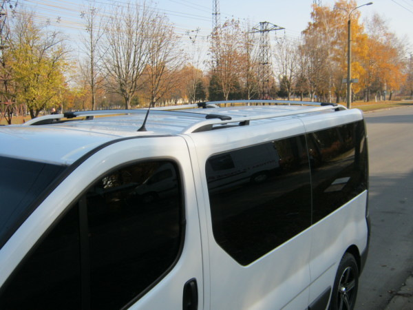 Рейлинги на Nissan Primastar