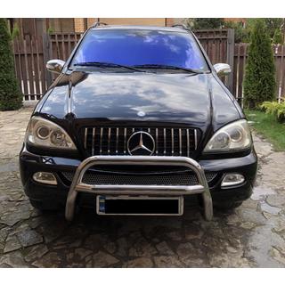Накладки на Зеркала (2 шт, Нержавейка) Mercedes ML W163 1997-2005 гг. фото 3