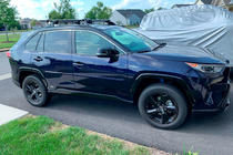 Toyota Rav 4 2019–2025 гг. Поперечины OEM для интегрированных рейлингов (2 шт) фото 3