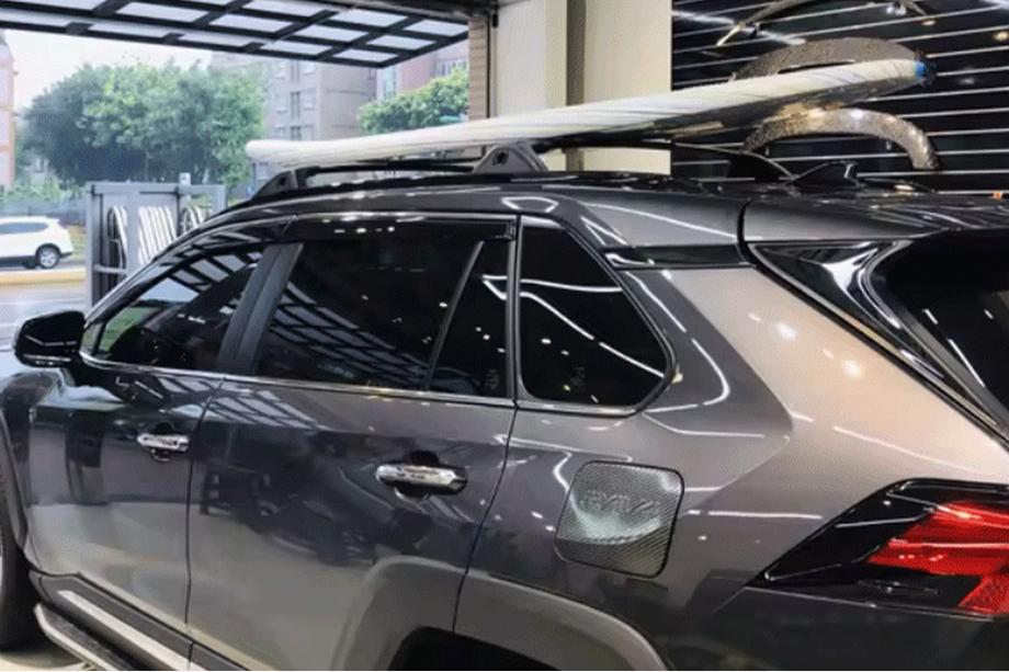 Toyota Rav 4 2019–2025 гг. Поперечины OEM для интегрированных рейлингов (2 шт) Фото 4
